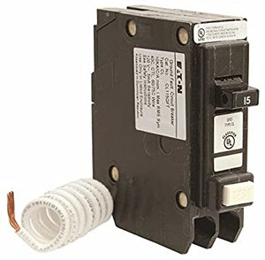 EATON 66C1405G10 Cl Series Single Pole Classified Gfci Breaker, Self-Test, 120-240 Volt, 15 Amps