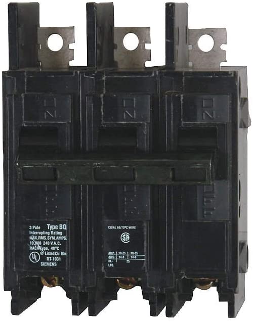 Siemens - BQ3B060H - Bolt On Circuit Breaker, 60A, 3P, 22kA, 240V