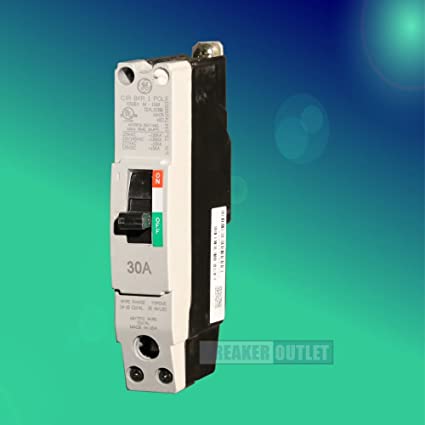 New General Electric GE TEYL1030B Circuit Breaker 1 Pole 30A 480VAC Bolt On