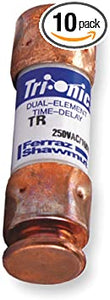 Mersen TR30R 250V 30A 2X9/16 Rk5 Time Delay Fuse, 10-Pack