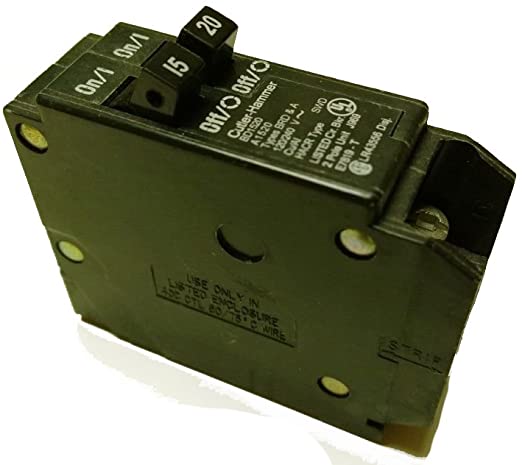 Eaton Corporation BD1520 Duplex 15/20A Circuit Breaker