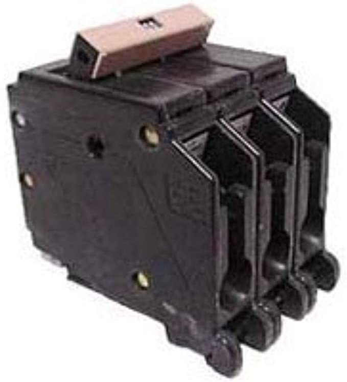 Cutler-Hammer CH330 Standard Circuit Breaker, 240 VAC, 30 A, 10 kAIC, 3 Poles, Common Trip