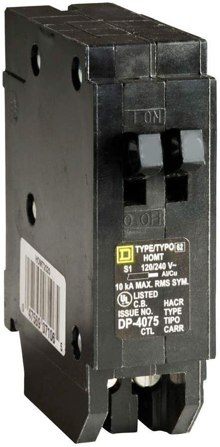 SCHNEIDER ELECTRIC 120/240-Volt 30/15-Amp HOMT3015 Miniature Circuit Brkr 120/240V 30/15A