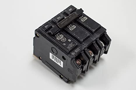 GE THQB32060 Bolt-On Mount Type THQB Miniature Circuit Breaker 3-Pole 60 Amp 240 Volt AC