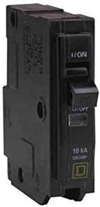 Square D by Schneider Electric One Source QO120CP 20-Amp 1-Pole Plug Circuit Breaker, Pack of 1