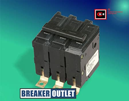 New Cutler-Hammer Eaton QBHW3100H Circuit Breaker 3 Pole 100A 120/240V
