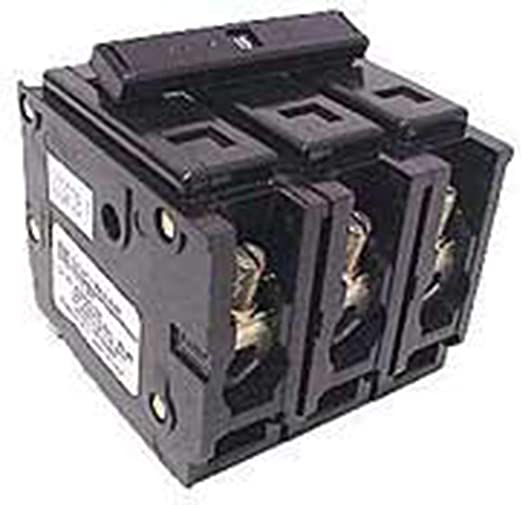 Eaton QBHW3050H Bolt-On Mount Type QBHW Industrial Miniature Circuit Breaker 3-Pole 50 Amp 240 Volt AC Quicklag