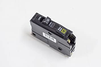 SCHNEIDER ELECTRIC Miniature 120/240-Volt 50-Amp QOB150 Molded Case Circuit Breaker 600V 20A