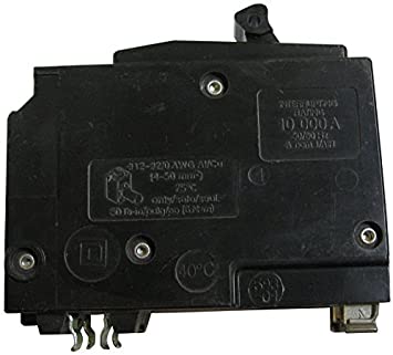 Square D Type QO 2-Pole Molded Case Circuit Breaker 100A QO2100 by Square D