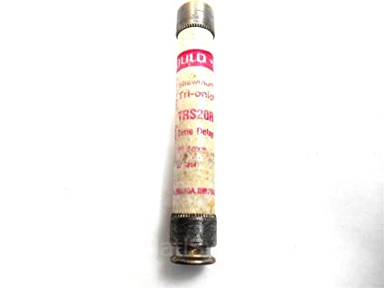FERRAZ-SHAWMUT TRS20R 20A 600V 3/4" x 5" Tri-Onic Dual Element Time Delay Fuse