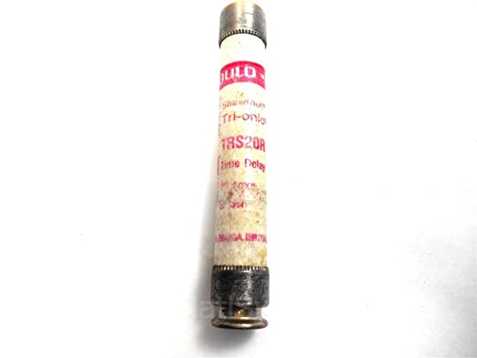 FERRAZ-SHAWMUT TRS20R 20A 600V 3/4" x 5" Tri-Onic Dual Element Time Delay Fuse