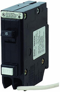 Eaton Corporation GFCB115CS Single Pole Ground Fault Interrupter Circuit Breaker, 120V, 15-Amp