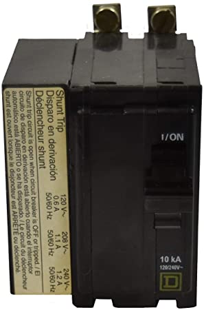 SCHNEIDER ELECTRIC Miniature 120/240-Volt 70-Amp QOB2701021 Molded Case Circuit Breaker 600V 60A