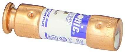 Mersen TR-R Tri-Onic Time-Delay/Class RK5 Fuse, 250VAC/160VDC, 200kA AC/20kA DC, 8 Ampere, 9/16" Diameter x 2" Length