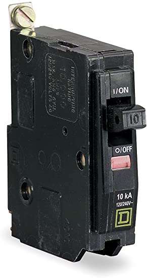 SCHNEIDER ELECTRIC Miniature 120/240-Volt 40-Amp QOB140 Molded Case Circuit Breaker 600V 150A