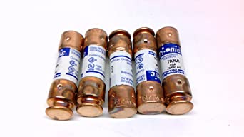 Cooper Bussmann Tr25r - Pack of 5 - Class Rk5 Current Limiting Fuse, Tr25r - Pack of 5 - Class Rk5