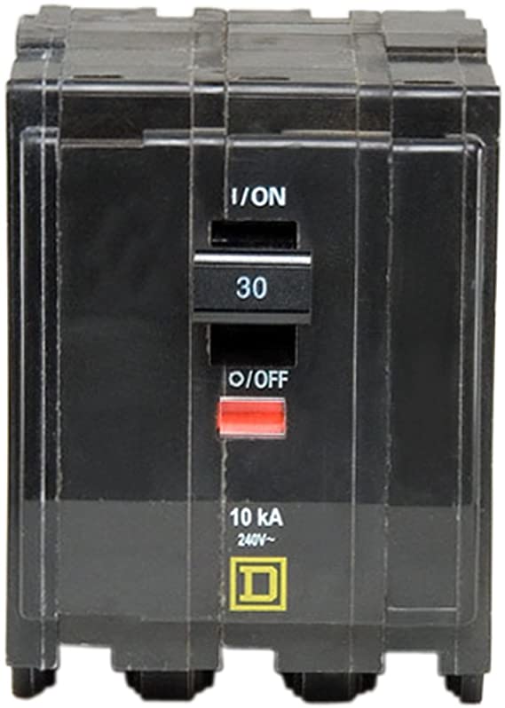 Square D by Schneider Electric QO330CP Circuit Breaker, Black
