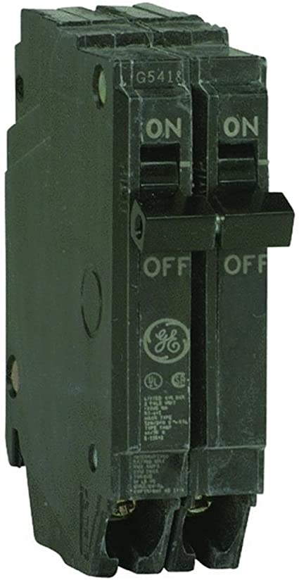 Ge Thqp220 Double Pole Circuit Breaker, 20 Amp