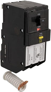 SCHNEIDER ELECTRIC Miniature Circuit Breaker 120/240-Volt 30-Amp QO330GFI Switch Fusible Hd 600V 400A 4P Nema12