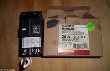 SQUARE D HOM225GFI CIRCUIT BREAKER (NEW IN BOX)