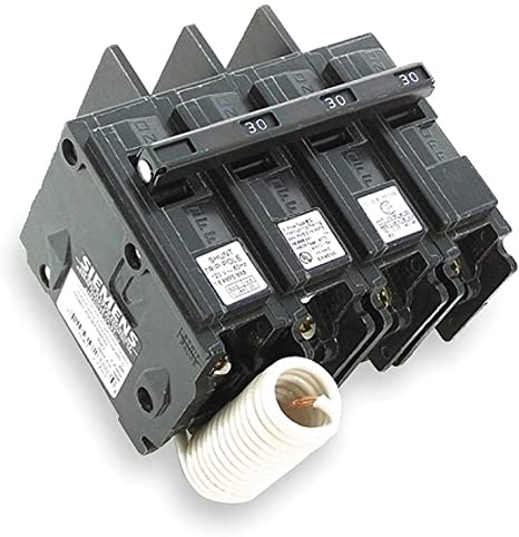 Circuit Breaker, 3Pole, 15A, BQ, ShTrip, 10kA