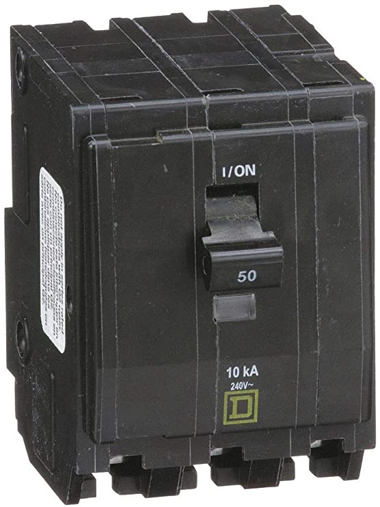 Plug In Circuit Breaker 3P 50 Amp 240VAC/48VDC