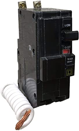 SCHNEIDER ELECTRIC Miniature 120/240-Volt 15-Amp QOB215EPD Molded Case Circuit Breaker 600V 50A
