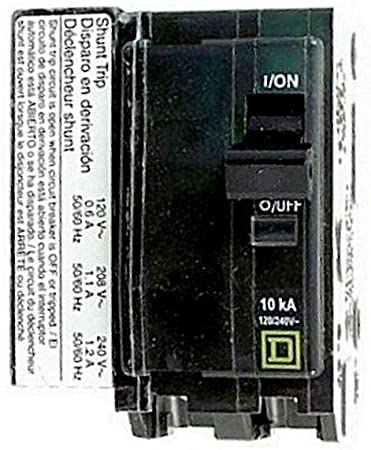 New Square D QO2301021 30A 120V Shunt Trip VISI-TRIP 2 Pole QO HACR