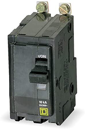SCHNEIDER ELECTRIC Miniature 120/240-Volt 125-Amp QOB2125 Molded Case Circuit Breaker 600V 40A