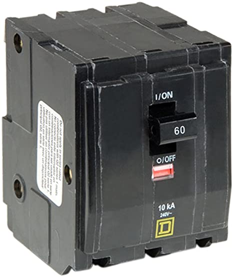 Square D by Schneider Electric QO360CP Circuit Breaker, Black