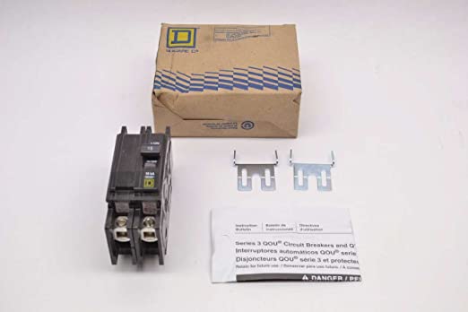 SQUARE D QOU215 QO 2P 15A AMP 120/240V-AC MOLDED CASE CIRCUIT BREAKER B493419