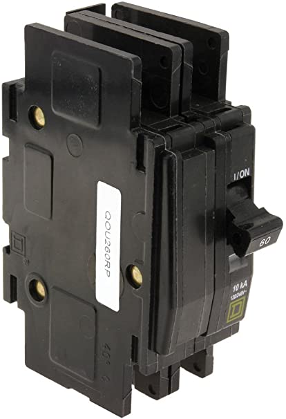 QOU260 Square D Circuit Breaker 60 Amp 2 Pole 120/240V