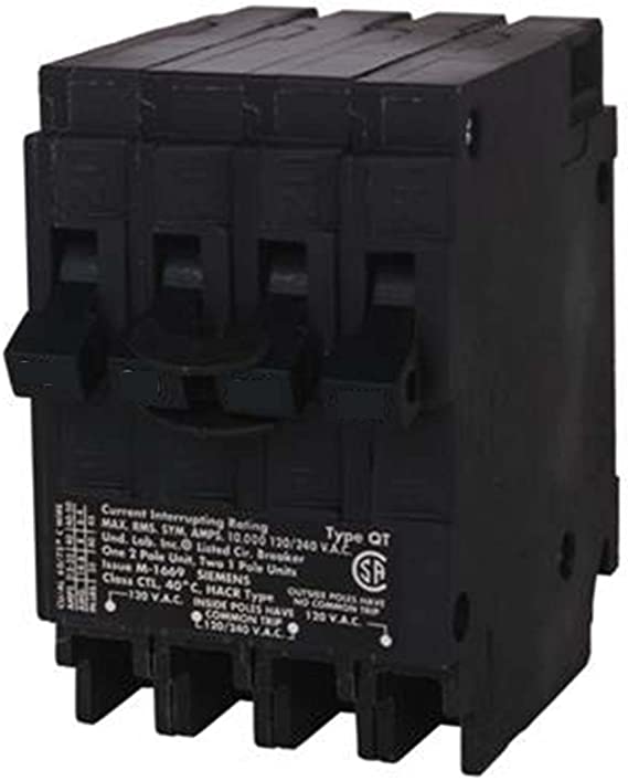 Siemens Q21520CT 15 1 20 Amp Double Pole 10-Kaic Circuit Breaker, COLOR