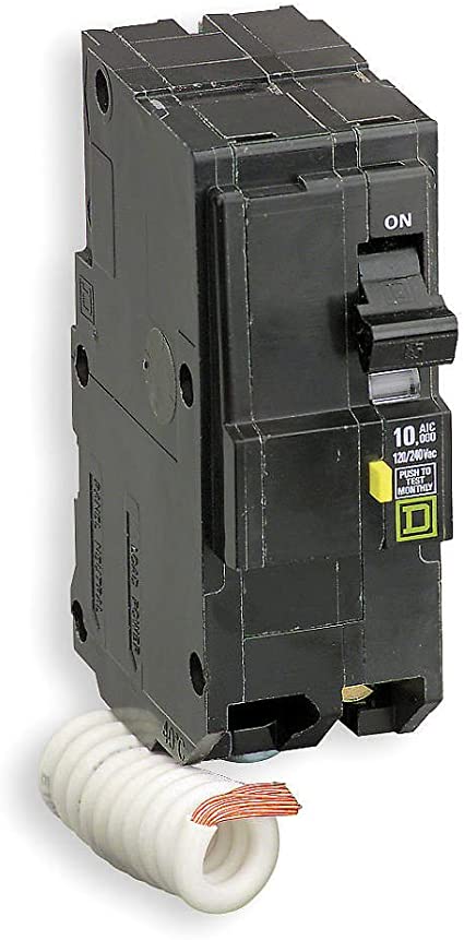 SCHNEIDER ELECTRIC Miniature 120/240-Volt 60-Amp QOB260EPD Molded Case Circuit Breaker 600V 50A