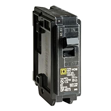 Plug in Circuit Breaker, 40A, 1P, 10Ka, 120V
