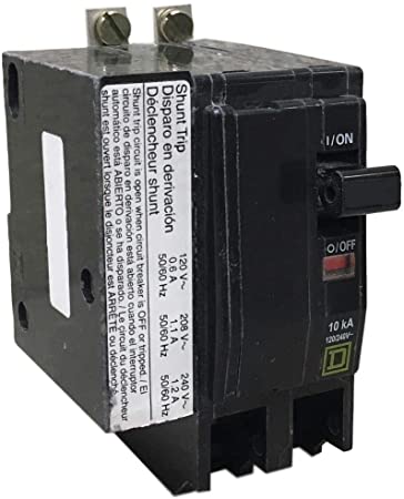 SCHNEIDER ELECTRIC Miniature 120/240-Volt 60-Amp QOB2601021 Molded Case Circuit Breaker 600V 60A