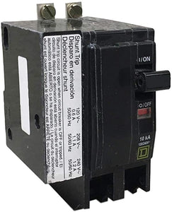 SCHNEIDER ELECTRIC Miniature 120/240-Volt 40-Amp QOB2401021 Molded Case Circuit Breaker 600V 15A