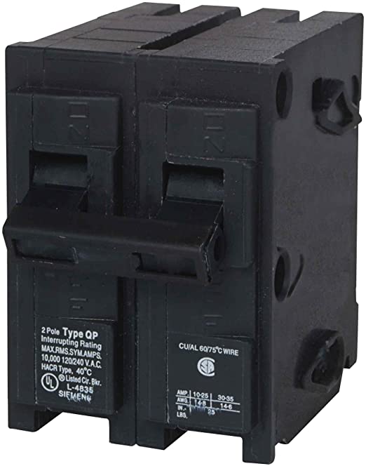 MP235 35-Amp Double Pole Type MP-T Circuit Breaker