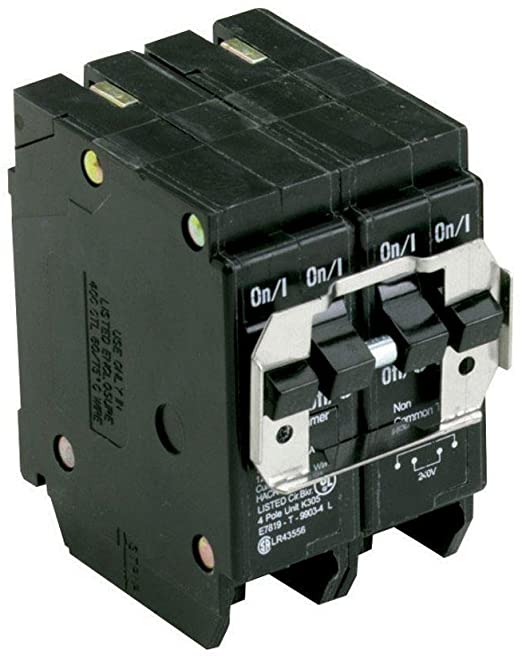 Cutler Hammer Circuit Breaker Double Pole 30/30 Amp 1 " Spaces Bulk
