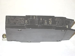 GE Q-Line Type TEY Molded Case Circuit Breaker, 120/277 VAC, 40 A, 14 kA Interrupt, 1 Pole