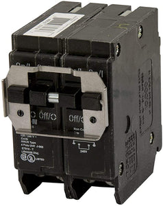 Eaton BQC220220 Plug-On Mount Type BQC Quadplex Circuit Breaker 4-Pole (2) 20 Amp 120/240 Volt