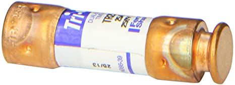 Mersen TR-R Tri-Onic Time-Delay/Class RK5 Fuse, 250VAC/160VDC, 200kA AC/20kA DC, 25 Ampere, 9/16" Diameter x 2" Length