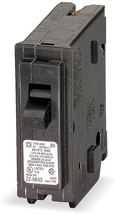 Plug In Circuit Breaker 1P 25 Amp 120VAC