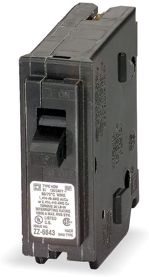 Plug In Circuit Breaker 1P 25 Amp 120VAC