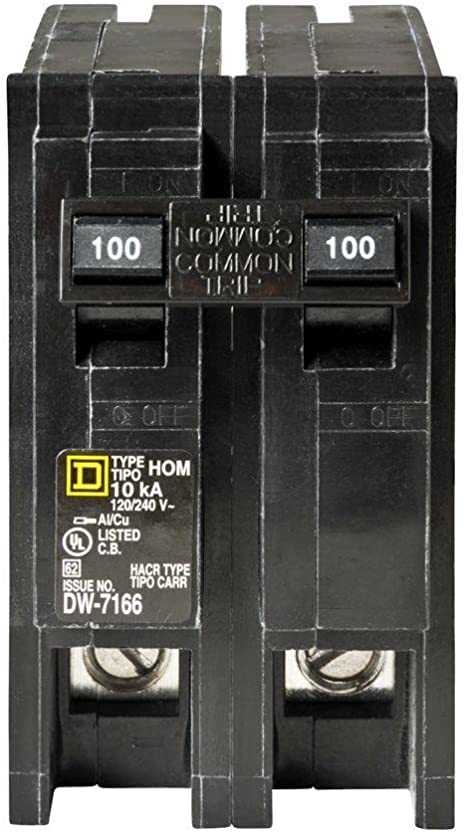 Square D Homeline 100 Amp 2-Pole Circuit Breaker