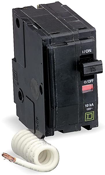 Switch Neutral Circuit Breaker 2P 15 Amp 120/240VAC