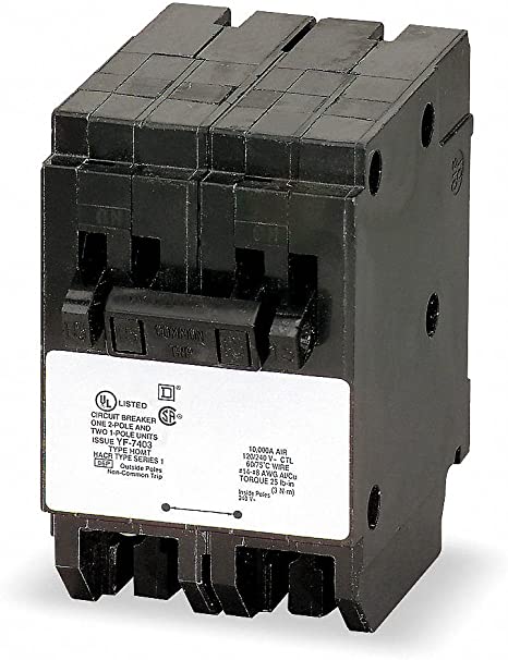 Tandem Plug In Circuit Breaker 2P 20/30 Amp 120/240VAC