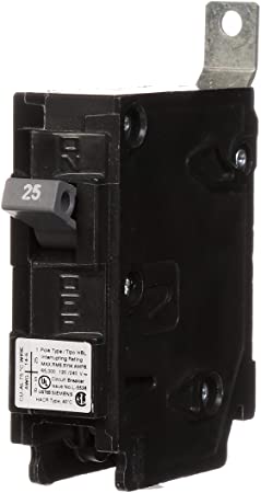 Siemens B125HH 25-Amp Single Pole 120-Volt 65KAIC Bolt in Breaker