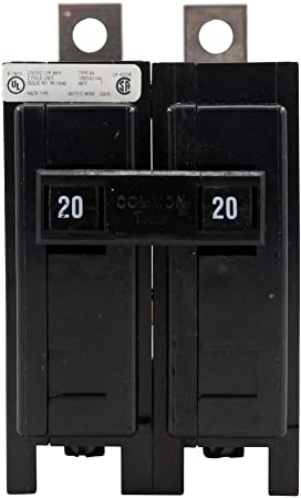 Eaton Cutler-Hammer Cutler Hammer BAB2020 20A 2 Pole Circuit Breaker, COLOR