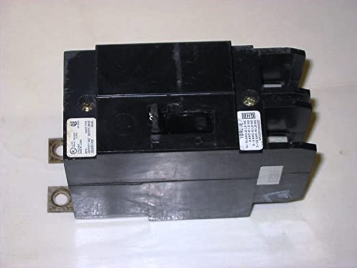 GHB2025 CUTLER HAMMER 2 POLE, 25 AMP GHB CIRCUIT BREAKER HACR BOLT ON, 65K